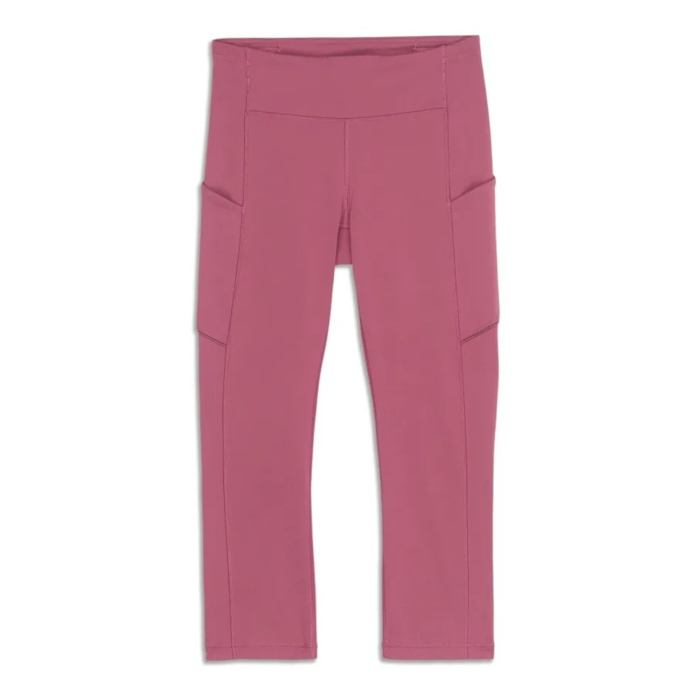 lululemon Speed Up Crop pink leggings